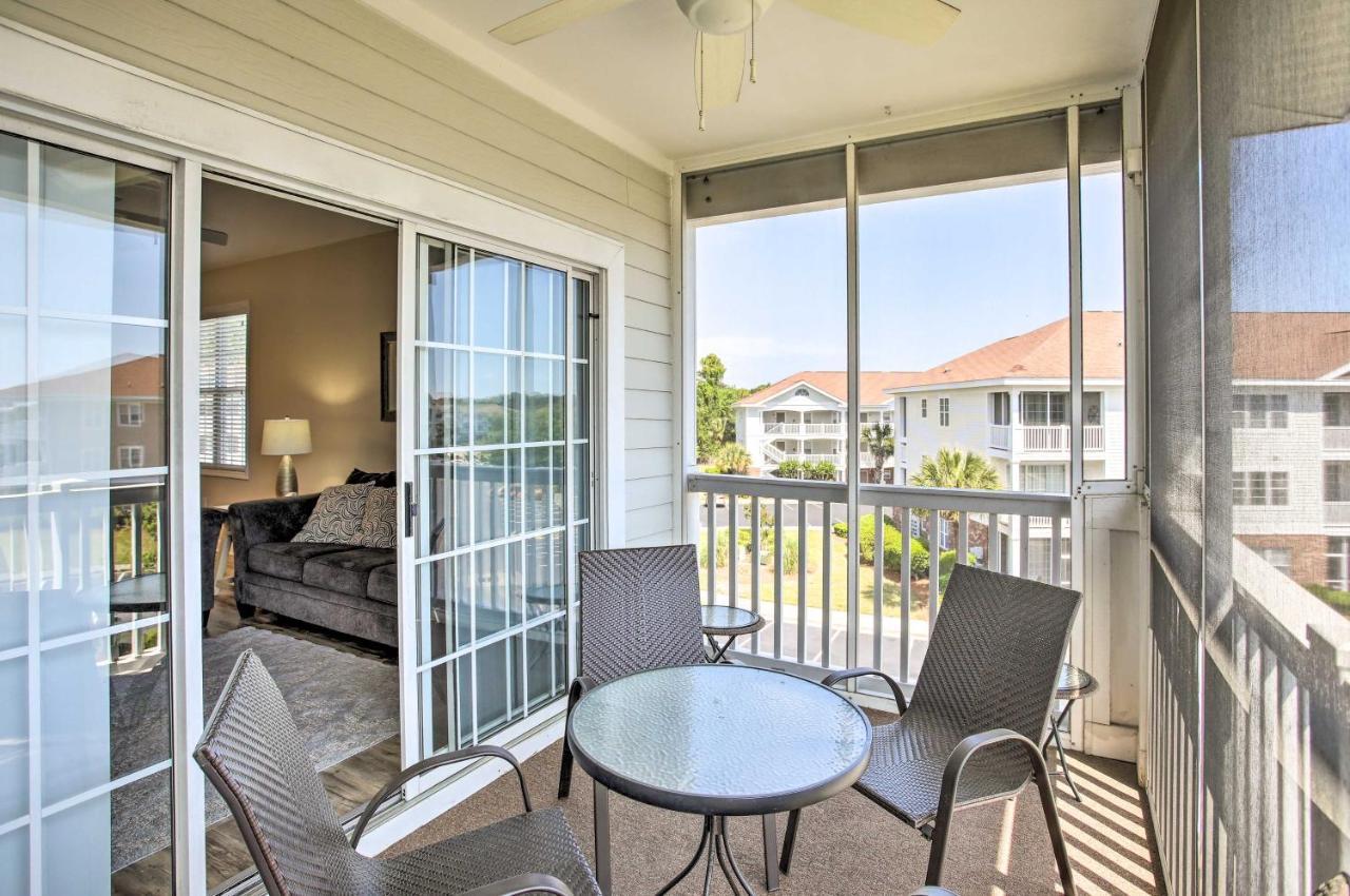 North Myrtle Beach Condo With Private Balcony! Exterior foto